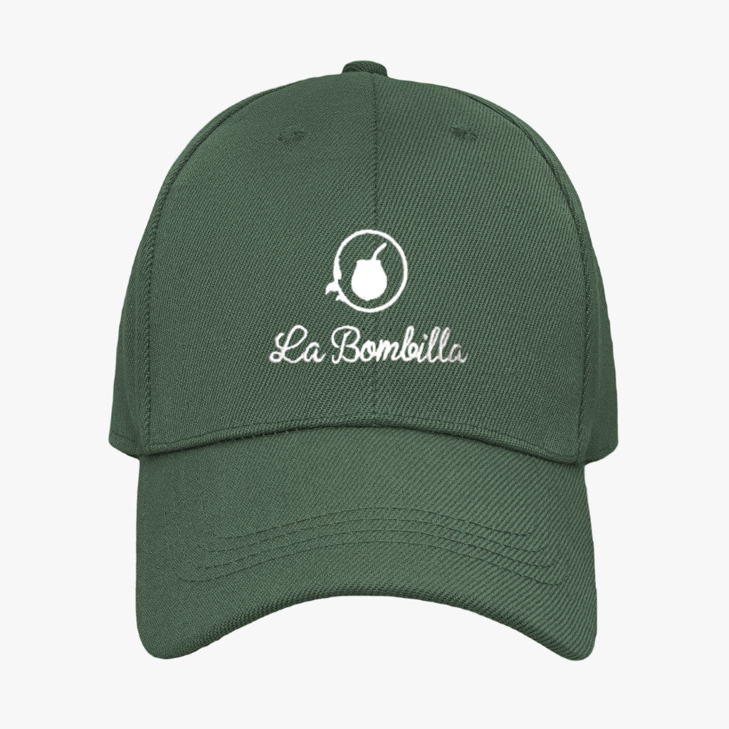 Casquette brodée la bombilla verte face
